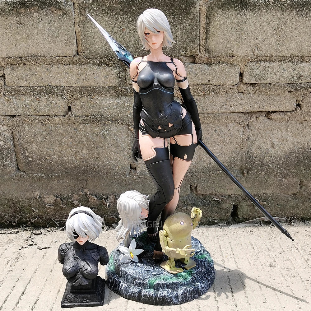 48cm NieR: Automata avec 3 tètes interchangeables